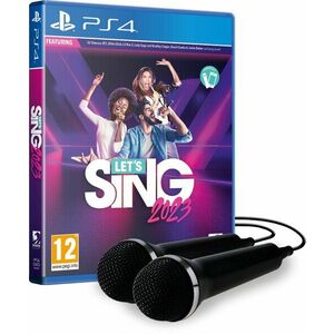 Lets Sing 2023 + 2 microphone - PS4 kép