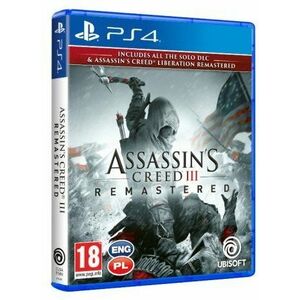 Assassins Creed 3 + Liberation Remaster - PS4 kép