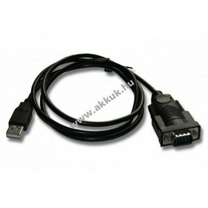 USB 2.0-soros (RS232 - 9 pin) átalakító adapter adatkábel 80cm Omron PLC (SPS) sorozathoz kép