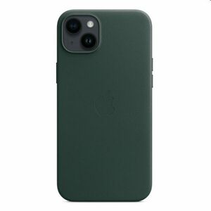 Apple iPhone 14 Plus Leather Case with MagSafe, forest green kép