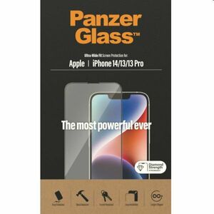 Védőüveg PanzerGlass UWF AB for Apple iPhone 14/13/13 Pro, fekete kép