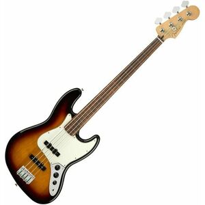 Fender Player Series Jazz Bass FL PF 3-Tone Sunburst kép