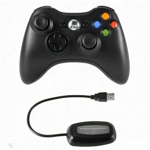 Froggiex Wireless Xbox 360 Controller, fekete kép