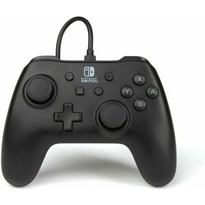 PowerA Wired Controller - matt fekete - Nintendo Switch kép