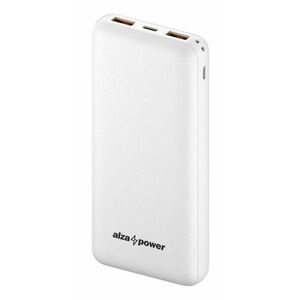 AlzaPower Onyx 20000mAh Fast Charge + PD3.0 - fehér kép