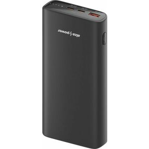 AlzaPower Style 20000 mAh Power Delivery (65W) fekete kép