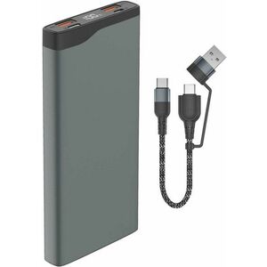 4smarts Power Bank VoltHub Pro 10000mAh 22.5W with Quick Charge, PD gunmetal Select Edition kép