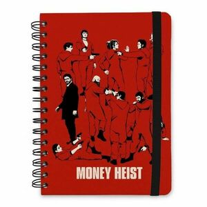 La Casa De Papel - Money Heist - jegyzetfüzet kép