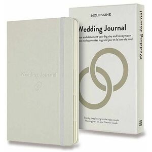 MOLESKINE Passion Journal Wedding L, kemény borító kép