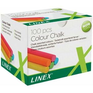 Linex színes, kerek - 100 db-os csomag kép