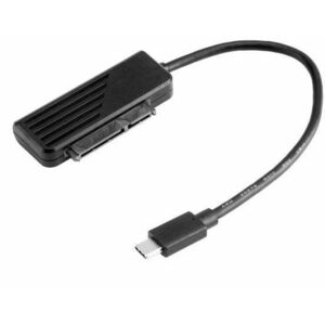 AKASA USB 3.1 Gen1 type C reduktor 2, 5“ SATA meghajtó / AK-AU3-06BK csatlakoztatásához kép
