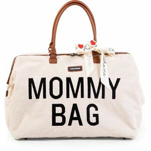 CHILDHOME Mommy Bag Teddy Off White kép