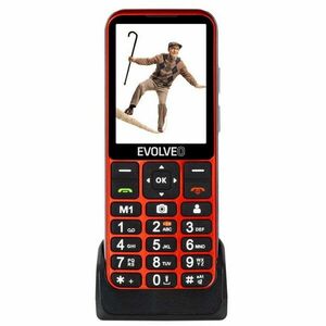 EVOLVEO EasyPhone LT piros kép