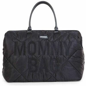 CHILDHOME Mommy Bag Puffered Black kép