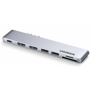 UGREEN 7in2 USB-C Hub for MacBook Pro/Air (Dual HDMI) kép