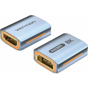 Vention HDMI 2.1 Female to Female 8K Adapter Gray Aluminum Alloy Type kép