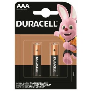 Duracell Basic alkáli elem 2 db (AAA) kép