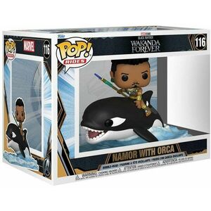 Funko POP! Black Panther - Namor with Orca (Super Deluxe) kép