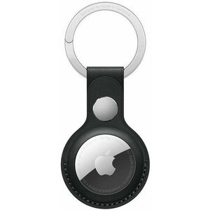 Apple AirTag bőr kulcstartó - éjfekete kép