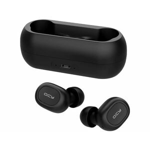 QCY T1C Vezeték Nélküli Bluetooth Fülhallgató Fekete kép