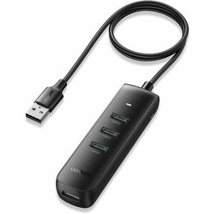 UGREEN USB 3.0 4-Port Hub 1m (Black) kép