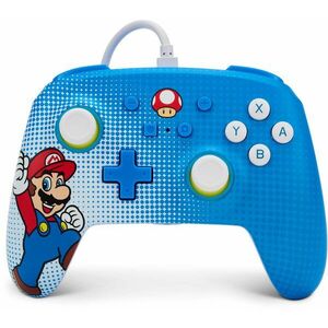 PowerA Enhanced Wired Controller for Nintendo Switch - Mario Pop Art kép