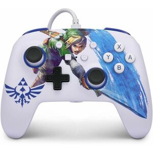PowerA Enhanced Wired Controller for Nintendo Switch - Master Sword Attack kép