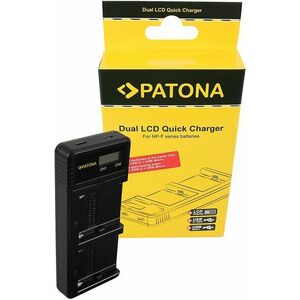 PATONA - Foto Dual LCD Sony F550/F750/F970 - USB kép