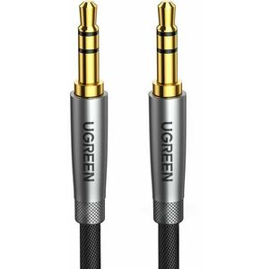 UGREEN 3.5mm Metal Connector Alu Case Braided Audio Cable 2m kép