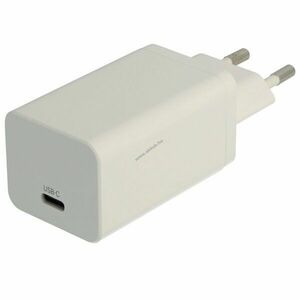 Hálózati USB-C Power Delivery PD PPS töltő / adapter 65W GaN fehér kép