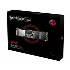 ADATA XPG SX8200 Pro 1TB M.2 NVMe PCIe Gen3x4 SSD (ASX8200PNP-1TT-C) kép