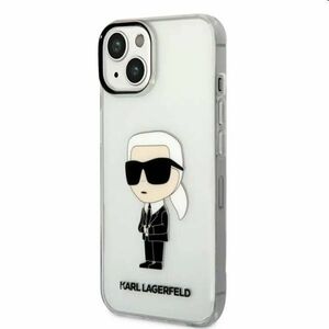 Tok Karl Lagerfeld IML Ikonik NFT for Apple iPhone 14 Plus, átlátszó kép