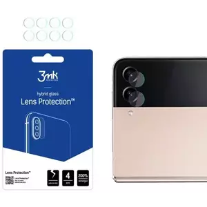 TEMPERED KIJELZŐVÉDŐ FÓLIA 3MK Lens Protect Samsung Galaxy Z Flip 4 Camera lens protection 4 pcs - Front kép