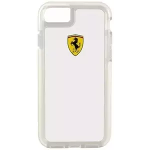 Tok Ferrari - Shockproof Hard Case Apple iPhone 7/8 - Transparent (FEGLHCP7TR) kép