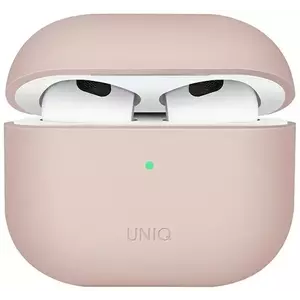 UNIQ case Lino AirPods 3 gen. Silicone blush pink (UNIQ-AIRPODS(2021)-LINOPNK) kép