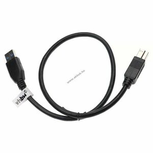 Adatkábel USB A 3.0 - USB B 3.0, 50cm kép