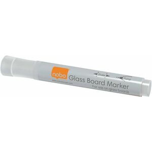NOBO Glass Whiteboard Markers, fehér - 4 darabos csomag kép