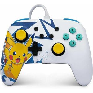 PowerA Enhanced Wired Controller for Nintendo Switch - Pikachu High Voltage kép