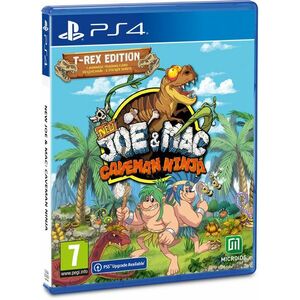New Joe and Mac: Caveman Ninja T-Rex Edition - PS4 kép