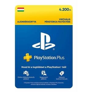 PlayStation Plus Extra - 4200 Ft kredit (1M tagság) - HU kép