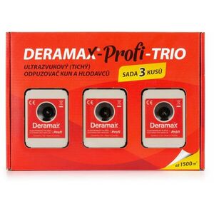 Deramax-Profi-Trio 3 db Deramax-Profi madárijesztőből és tartozékokból álló készlet kép
