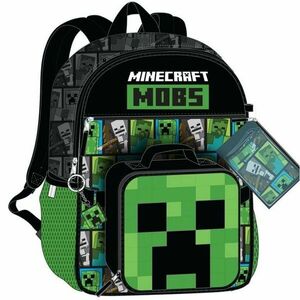 Minecraft - Mobs - Hátizsák, tornazsák, uzsonnás doboz, tolltartó, kulcstartó kép