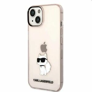 Tok Karl Lagerfeld IML Choupette NFT for Apple iPhone 14 Plus, rózsaszín kép