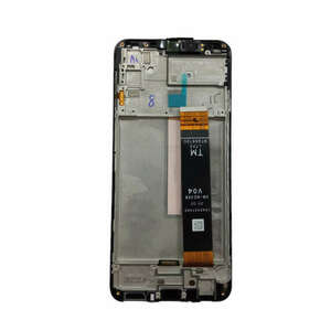 Samsung M236 Galaxy M23 5G fekete gyári LCD+érintőpanel kerettel kép