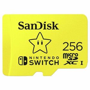 Sandisk microSDXC 256GB Nintendo Switch A1 V30 UHS-1 U3 kép