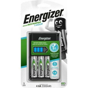 Energizer 1 órás töltő + 4AA Extreme 2300 mAh kép