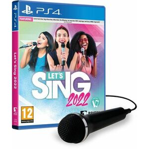Lets Sing 2022 + 1 microphone - PS4 kép