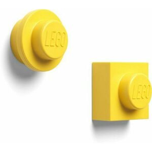 LEGO mágnes készlet, 2 db - sárga kép