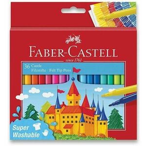 FABER-CASTELL Castle kerek, 36 szín kép