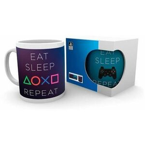 PlayStation - Eat Sleep Play Repeat - bögre kép